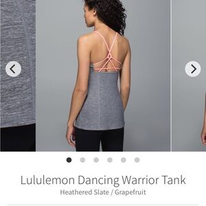 Lululemon Dancing Warrior Tank